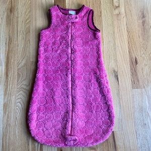 Swaddle designed fleece sleep sack 3-6m